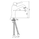 Single lever basin mixer - Image 2