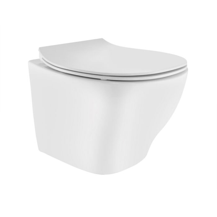 Rimless, Blind Installation Wall Hung WC - Image 1