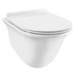 Rimless, Blind Installation Wall Hung WC