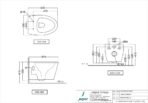 Rimless, Blind Installation Wall Hung WC - Image 2