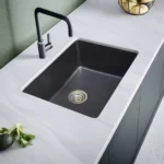 Quartz Kitchen Sink 24x18 (60x45) - CARYSIL NERA (BLACK)