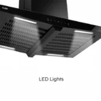 Auto Clean Island Kitchen Chimney Filter less with BLDC Motor 90cm 1600 m3/h-Remote Control - Image 4