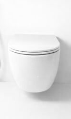 Rim-Free, Blind Installation Wall Hung With UF Seat Cover - Image 2