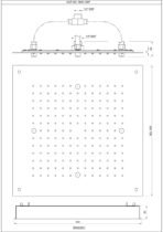 Duoflo Shower Square Shape - Chrome - Image 2