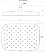 Over Head Shower (Tri-Flow- Rain, Mist & Grain) - Image 2