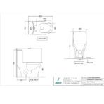 Rimless Single Piece WC - Image 2