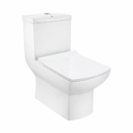 Rimless Single Piece WC