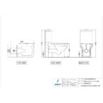 Rimless Single Piece WC - Image 2