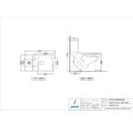 Rimless Single Piece WC - Image 2