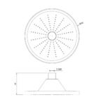 LED Overhead Shower - Image 2