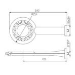 Overhead Shower Round Shape - Image 2