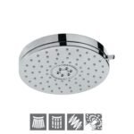 Overhead Shower ø140mm Round Shape Multi Flow