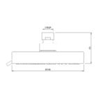 Overhead Shower ø140mm Round Shape Multi Flow - Image 2