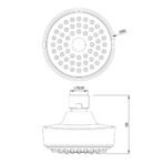 Round Shape Overhead Shower - Image 2
