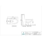 Rimless Single Piece WC - Image 2