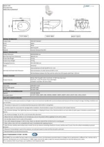 Rimless Wall Hung WC - Image 2