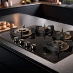 Hafele Cronus Digi-Step 480 80 cm 4 Burner Hob – Full Brass Burners, Step Flame Technology, Insta Ignition - Image 3