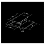 Hafele 30 cm 1 Burner Hob Altius Series ALTIUS FS 130 - Image 6