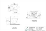 Rimless, Blind Installation Wall Hung WC - Image 2