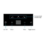 Hafele CRONUS DIGI-STEP 378  3Burner Gas Cooktop - 75 cm - Image 5