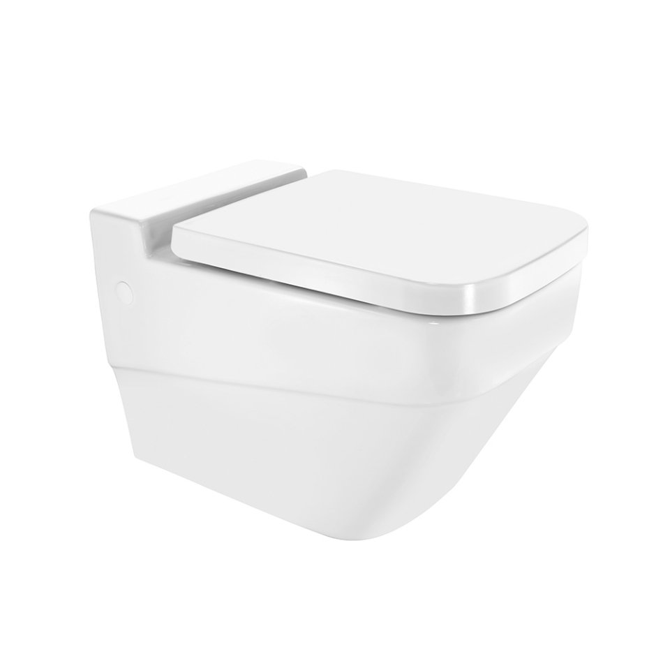FNS-WHT-40953UF Rimless Wall Hung WC - Image 1