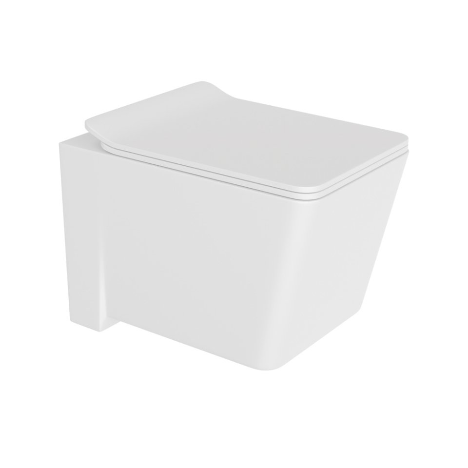 KUS-WHT-35953BIUFSMPM Rimless Blind Installation Wall Hung WC - Image 1
