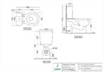 Bowl With Cistern For Coupled WC - Image 2