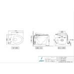 Sanipure, Rimless Wall Hung WC - Image 2