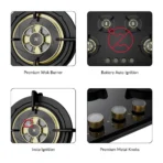 Hafele 4 Burner Hob ALTIUS PLUS 000 - Image 3