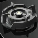 Hafele Augusta 480 80cm Built In Hob with 4 Full Brass Burners, Electric Auto Ignition & Flame Failure Safety - Image 3