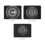 Hafele CRONUS DIGI-STEP 378  3Burner Gas Cooktop - 75 cm - Image 3