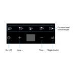 Hafele 90 cm 5 Burner Hob Cronus Series CRONUS 590 - Image 7