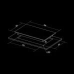 Hafele 86 cm 4 Burner Hob Altius Series ALTIUS FS 490 - Image 4